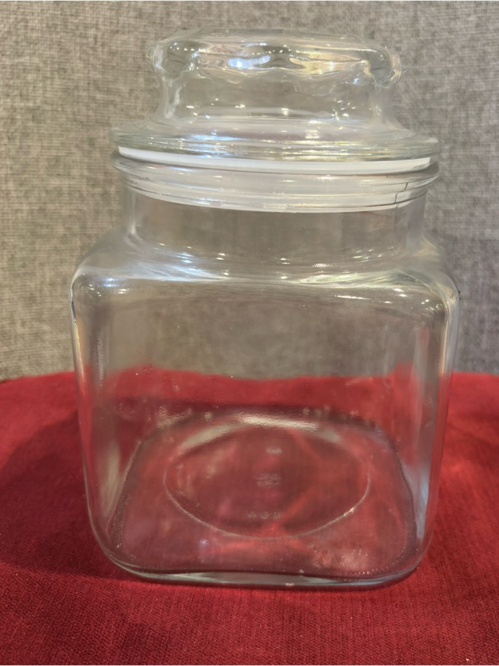 Anchor Hocking Heritage Hill Glass Cookie/Storage Jar with Lid